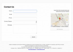 Formulaires HTML5 avec Google Maps Formulaires HTML5 avec Google Maps