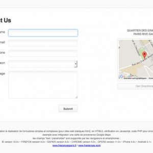 Formulaires HTML5 avec Google Maps Formulaires HTML5 avec Google Maps